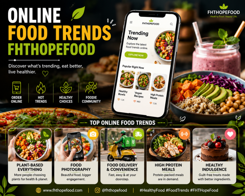Online Food Trends Fhthopefood